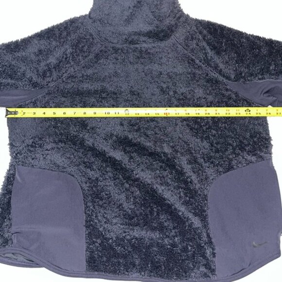 Women’s Nike Sherpa Therma Fleece Pullover Training Hoodie • Size XL - Picture 9 of 11